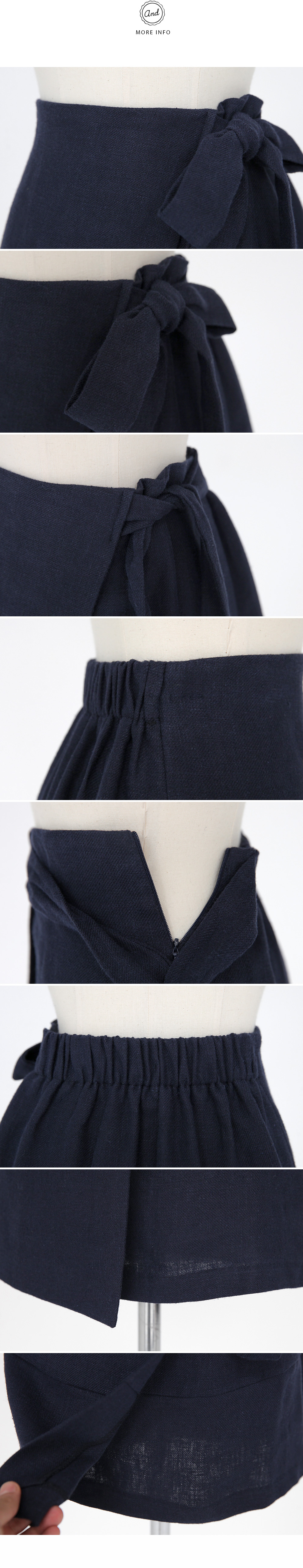 サイドリボンラップスカート・全3色 | DHOLIC | 詳細画像15