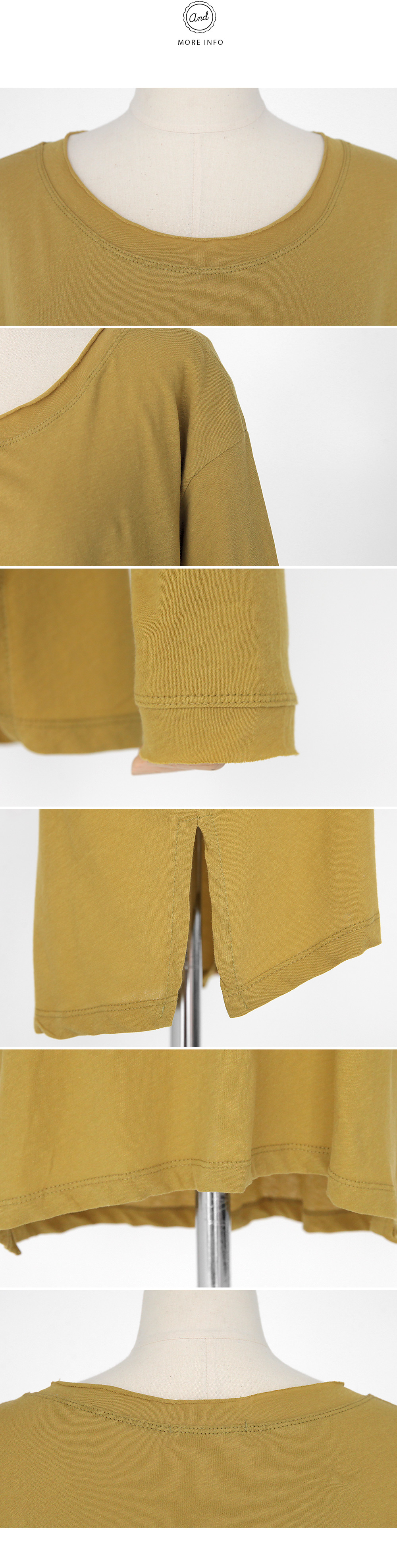 ラウンドネック長袖ルーズTシャツ・全4色 | DHOLIC | 詳細画像9