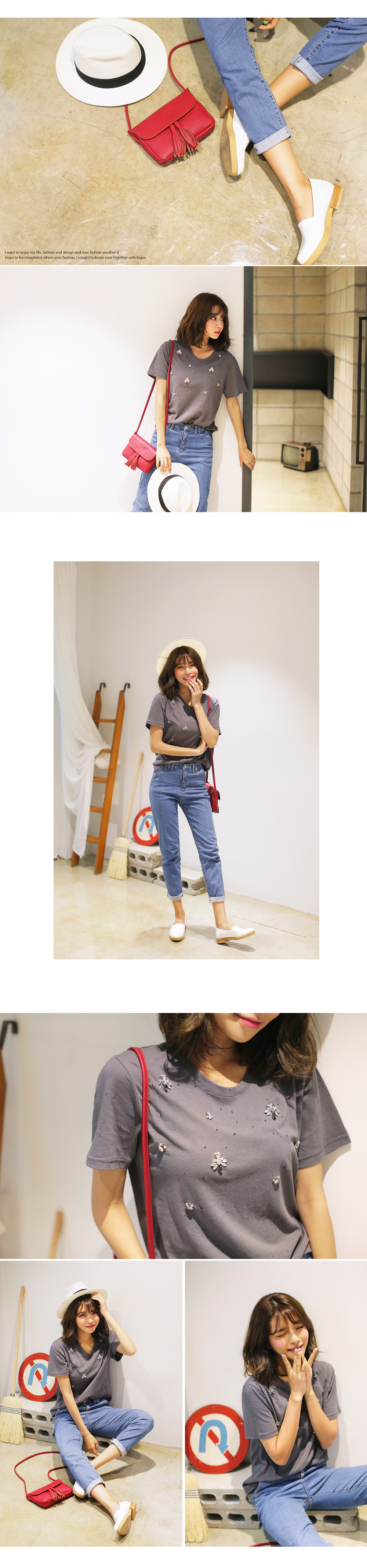 <font color=red><b>**雑誌non-no9月号/vivi9月号mer8月号/Popteen7月号他雑誌多数掲載！**</b></font>タッセルショルダーミニバッグ・全6色 | DHOLIC | 詳細画像3