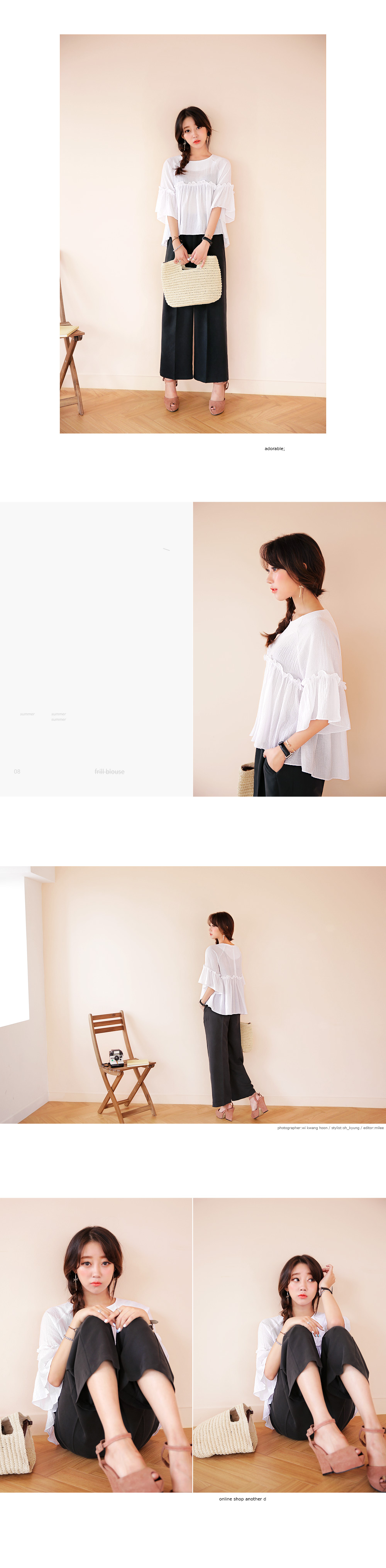 レーヨンセンタープレスワイドパンツ・全3色 | DHOLIC | 詳細画像5