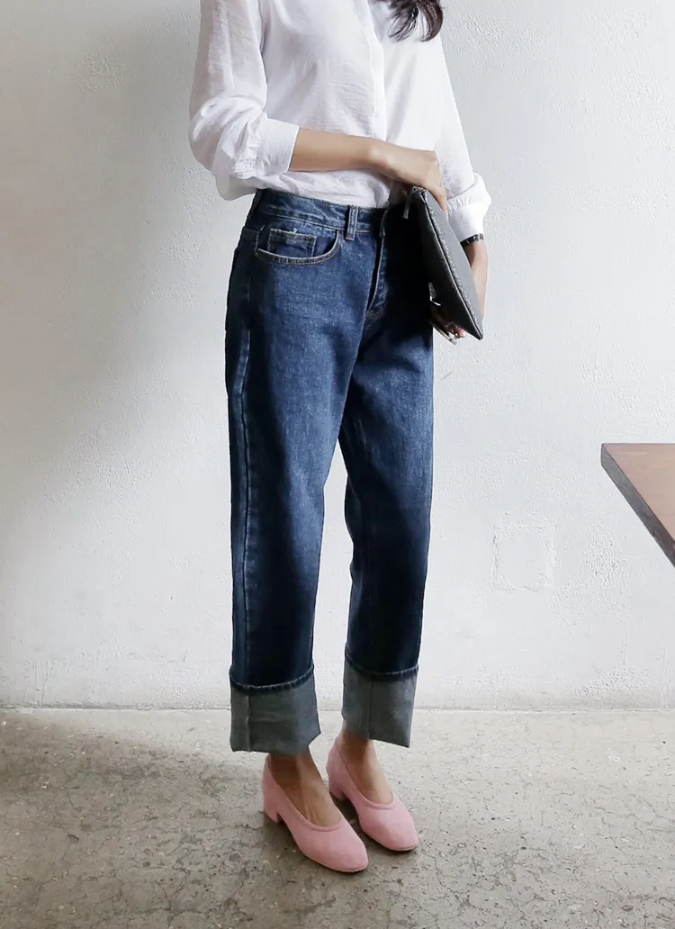 ロングワイドジーンズ・全2色 | DHOLIC | 詳細画像1