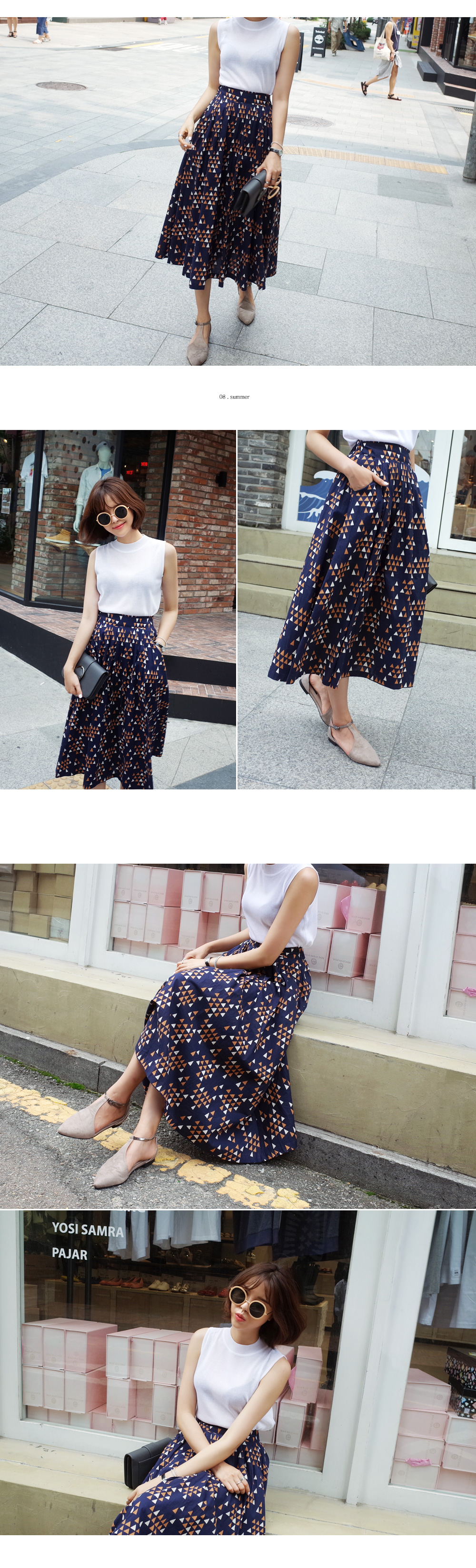 <font color=red><b>**雑誌mina2月号/Seventeen1月号掲載**</b></font>首つまりノースリーブニット・全5色 | DHOLIC | 詳細画像7