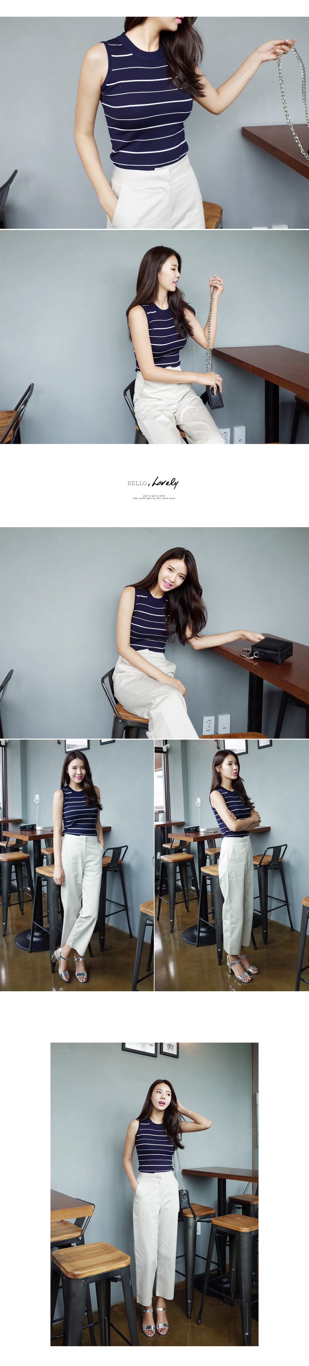 <font color=red><b>**雑誌LuRe1月号掲載**</b></font>ハイウエストワイドクロップドパンツ・全2色 | DHOLIC | 詳細画像2