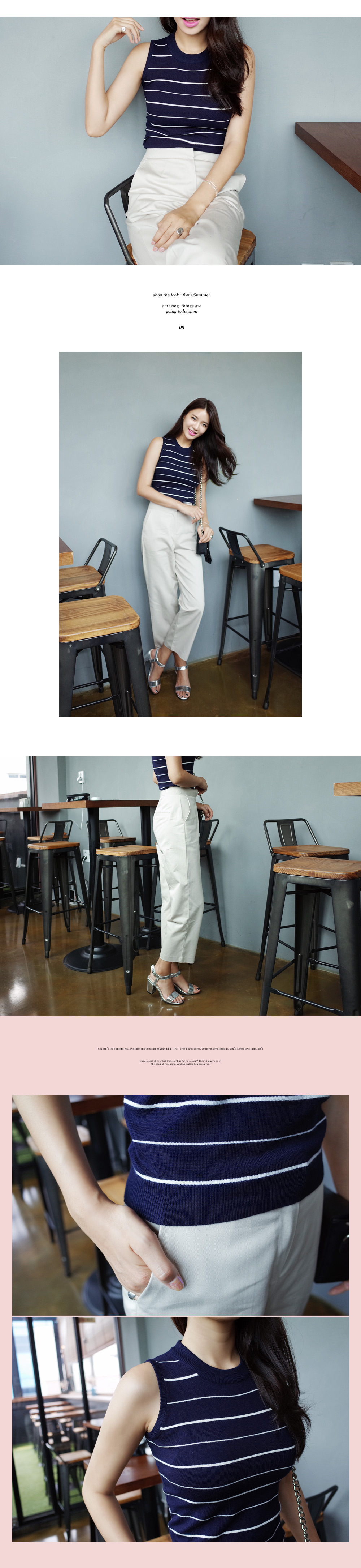 <font color=red><b>**雑誌LuRe1月号掲載**</b></font>ハイウエストワイドクロップドパンツ・全2色 | DHOLIC | 詳細画像4