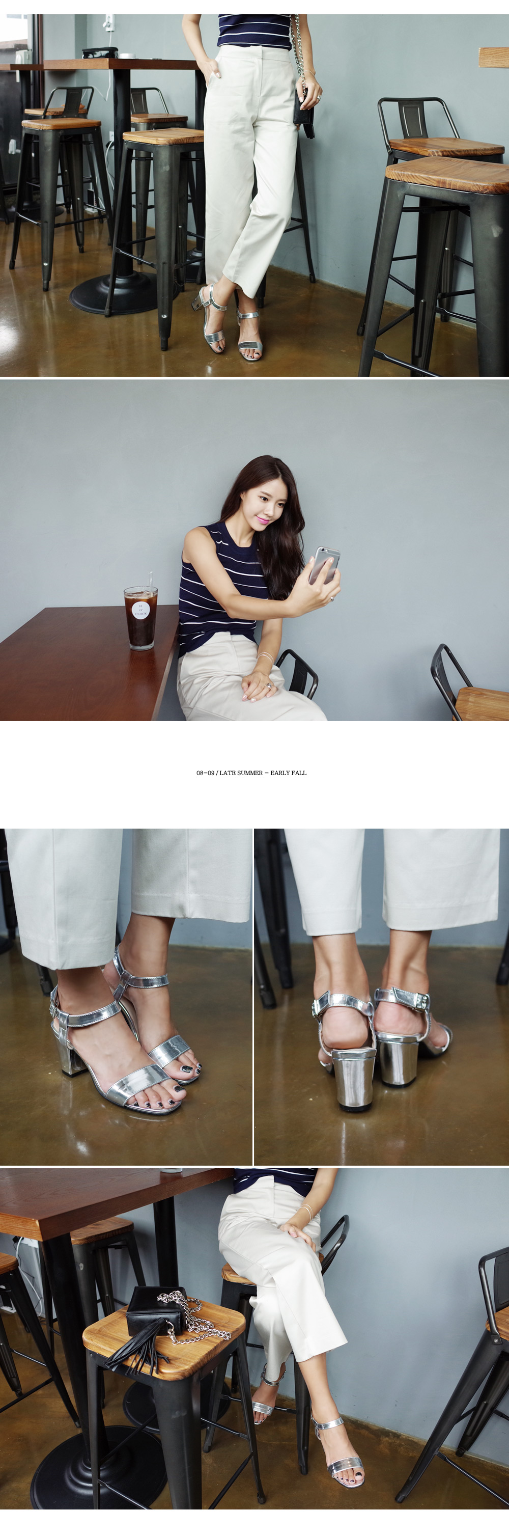 <font color=red><b>**雑誌LuRe1月号掲載**</b></font>ハイウエストワイドクロップドパンツ・全2色 | DHOLIC | 詳細画像6