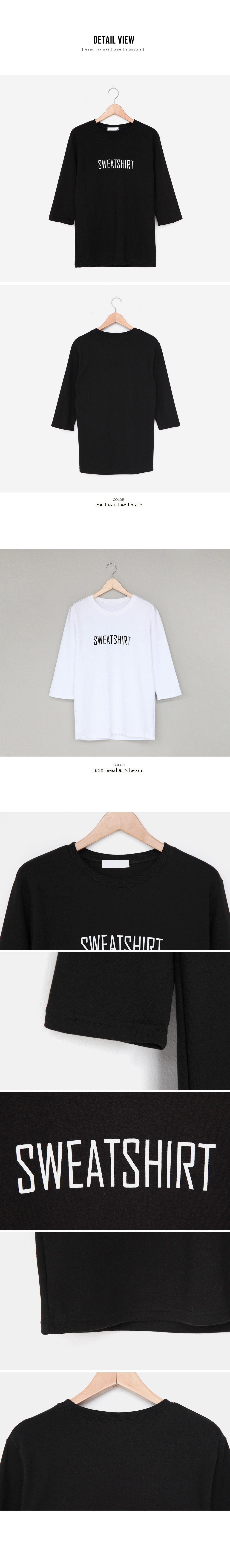 SWEATSHIRTロゴルーズTシャツ・全2色 | 詳細画像5