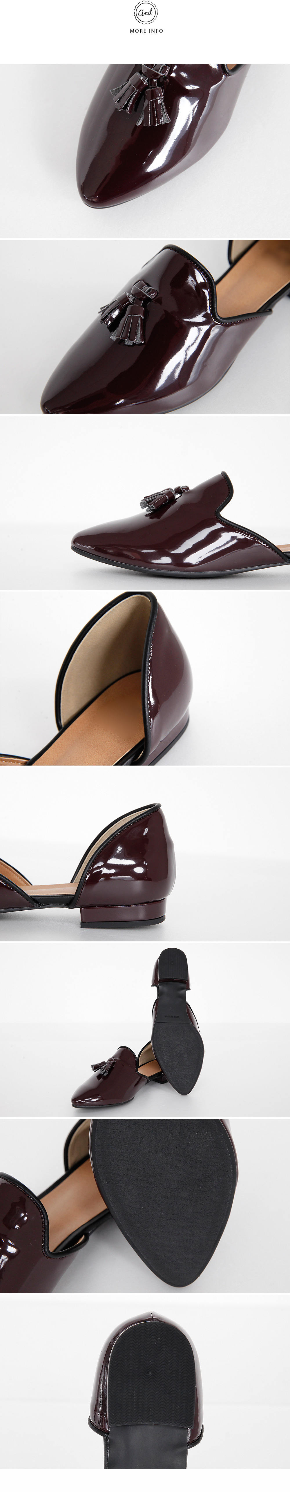 タッセルセパレートフラットシューズ・全4色 | DHOLIC | 詳細画像14