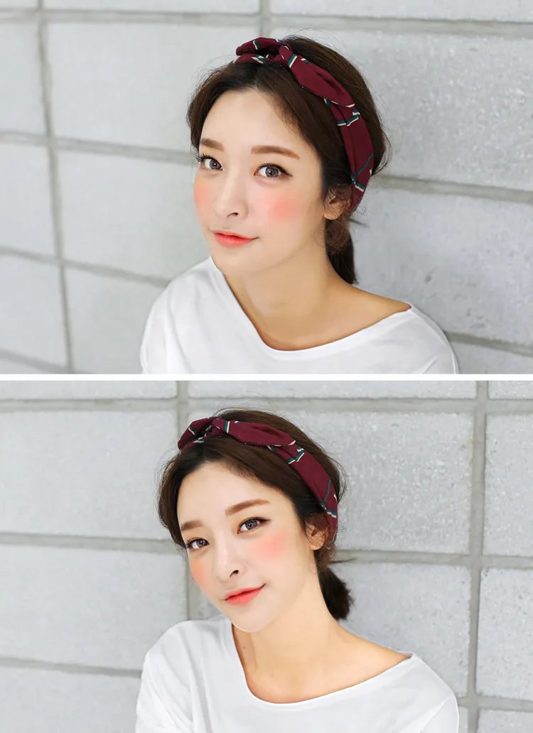 プリントワイヤーヘアバンド・全4色 | DHOLIC | 詳細画像1