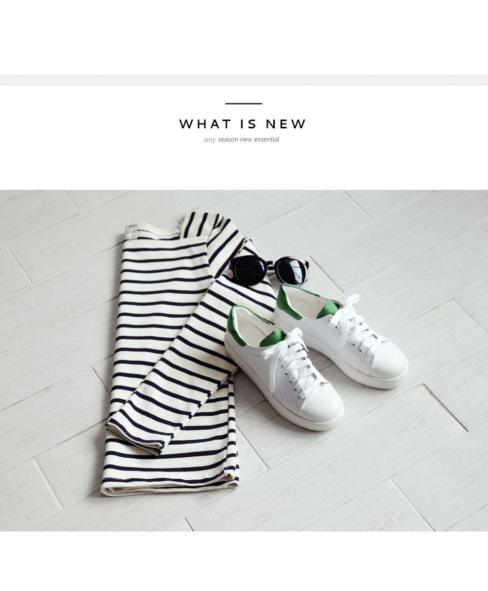 カラーポイントホワイトカラースニーカー・全3色 | DHOLIC PLUS | 詳細画像2