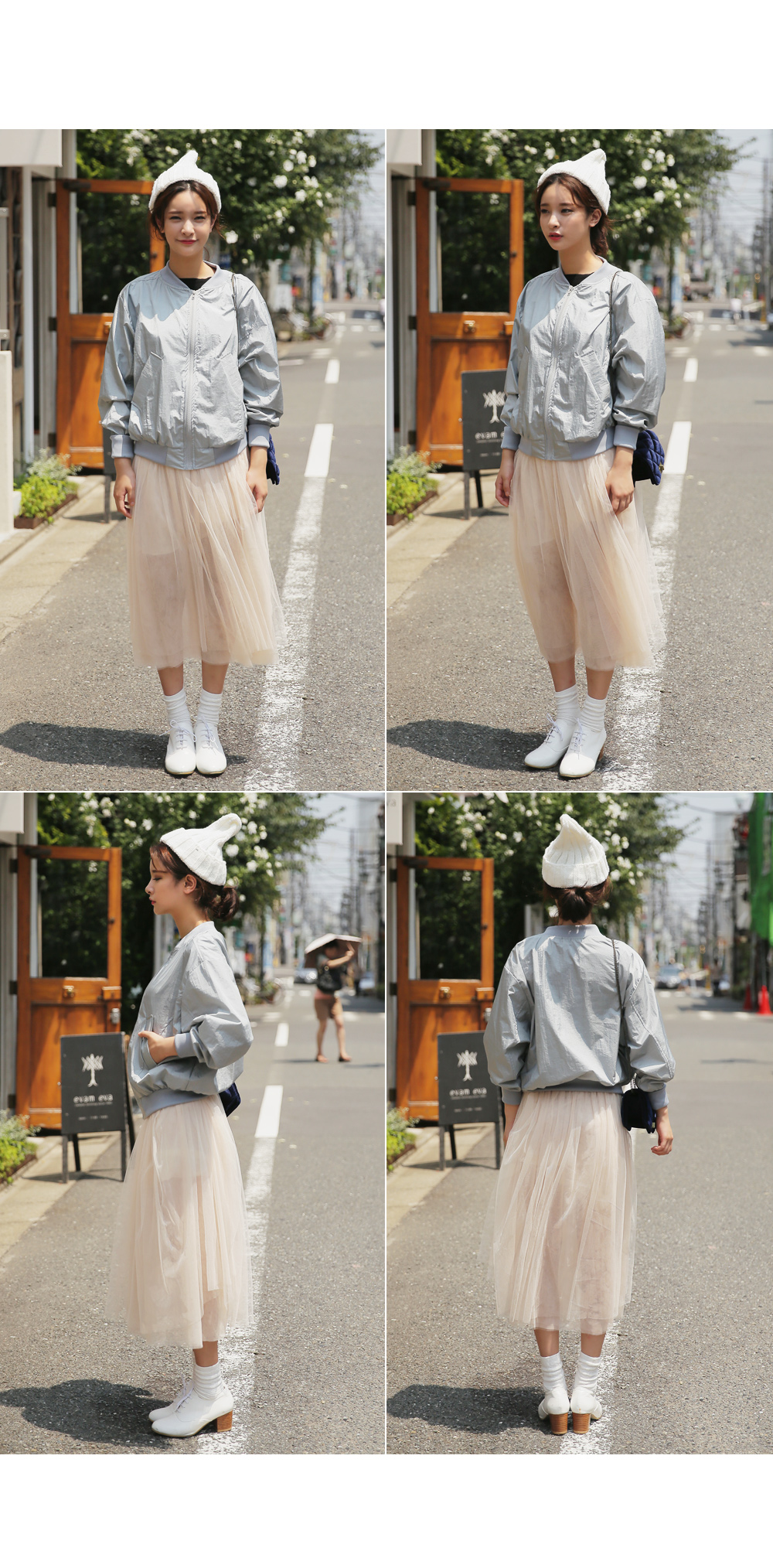 ウエストゴムミモレチュールスカート・全3色 | DHOLIC | 詳細画像7