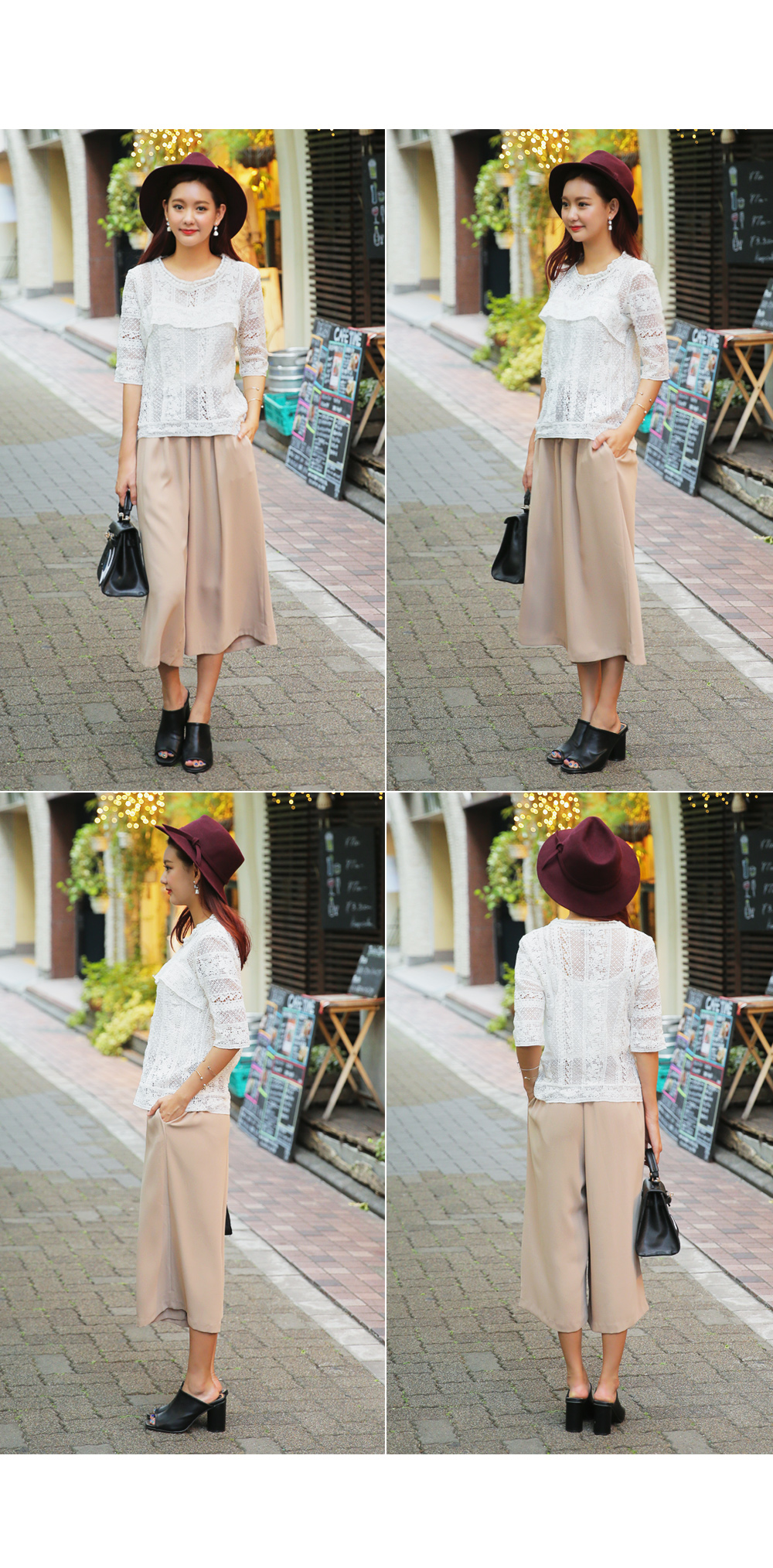 イージーガウチョパンツ・全4色 | DHOLIC | 詳細画像9