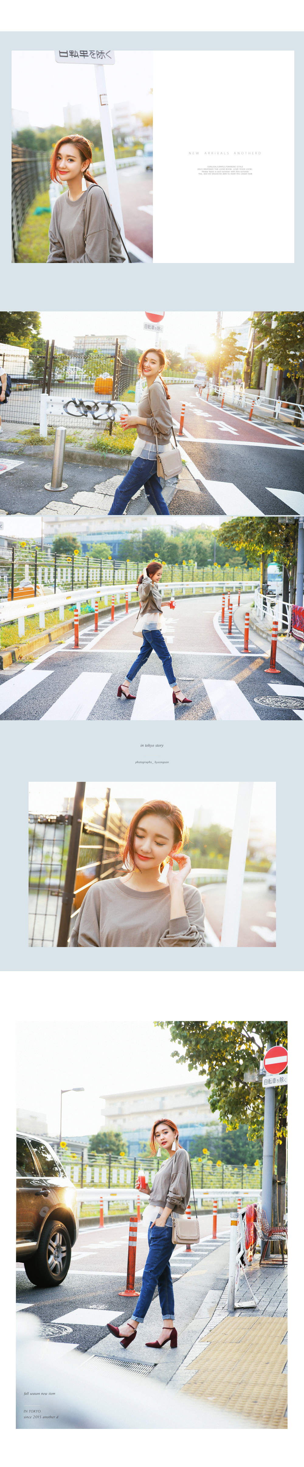 クロップドスウェットプルオーバー・全4色 | DHOLIC | 詳細画像3