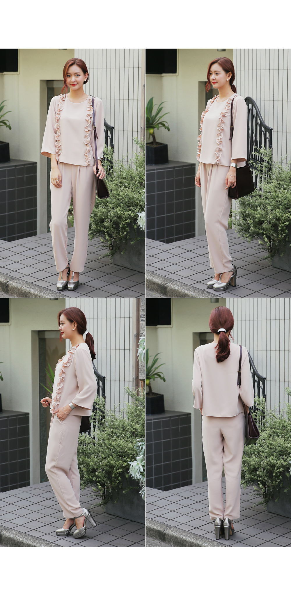 サイドフリルとろみブラウス・全3色 | DHOLIC | 詳細画像7