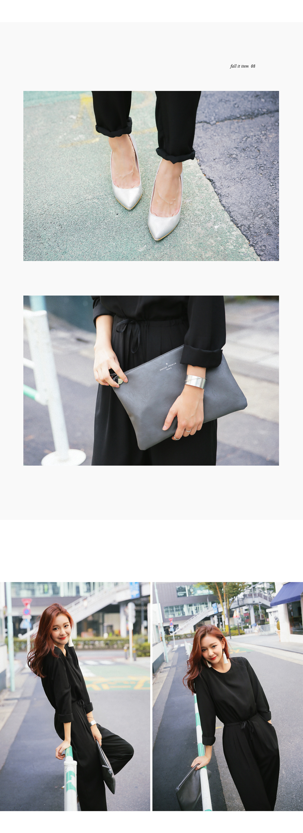 レザー調スクエアークラッチバッグ・全9色 | DHOLIC | 詳細画像11