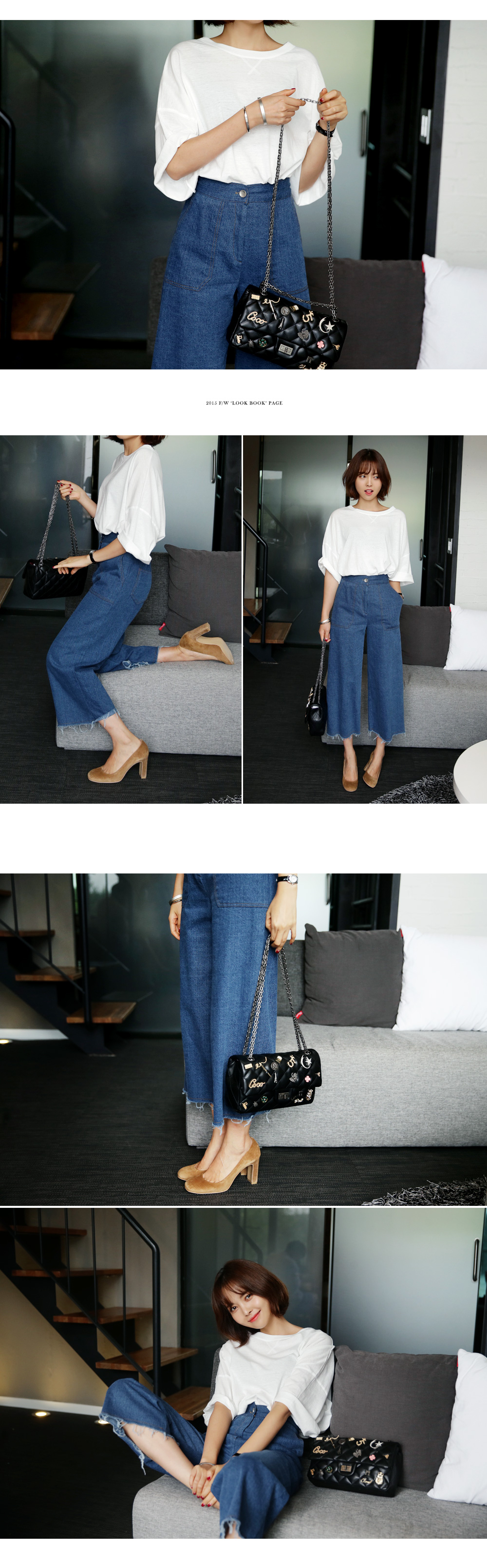 ネックステッチオーバーTシャツ・全4色 | DHOLIC | 詳細画像2