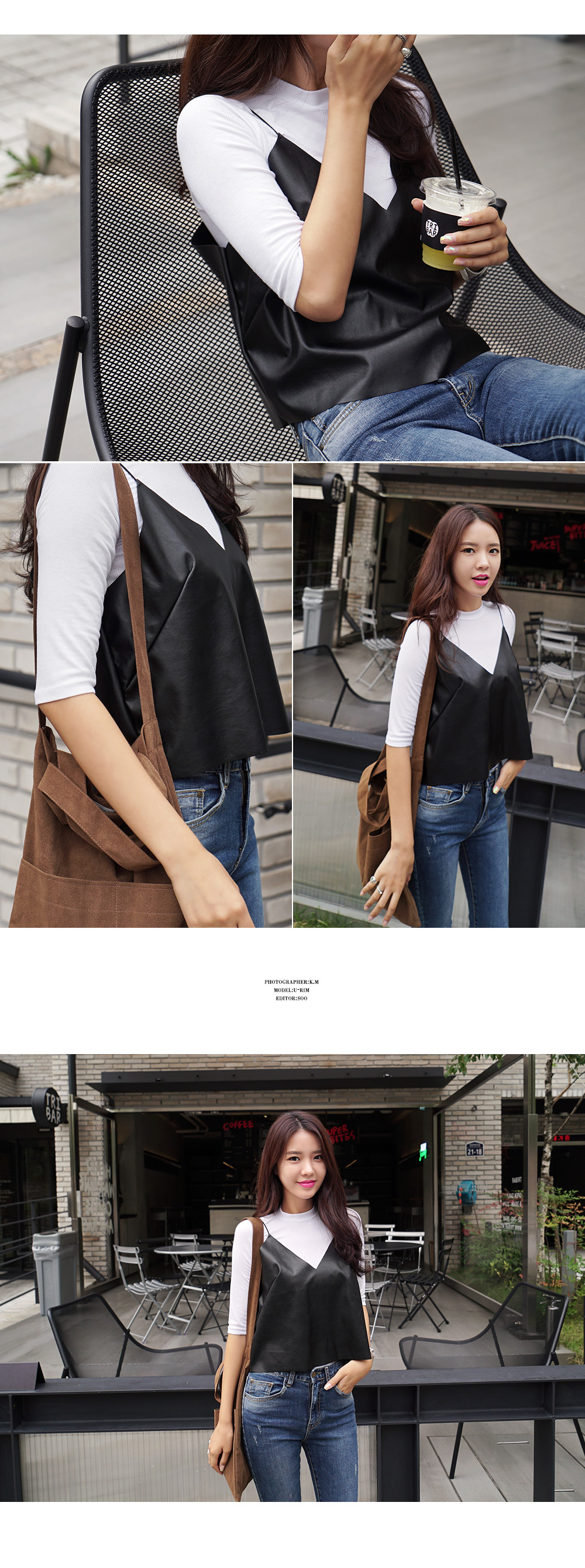 スエード調2ストラップエコバッグ・全4色 | DHOLIC | 詳細画像5