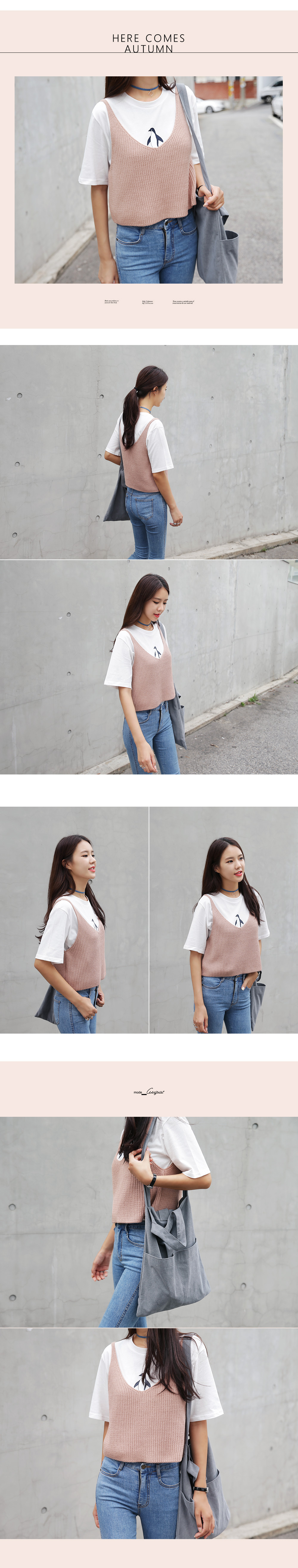 スエード調2ストラップエコバッグ・全4色 | DHOLIC | 詳細画像7