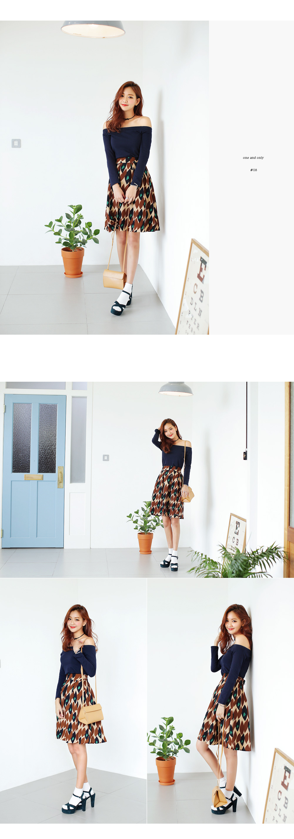 6colorsオフショルダーTシャツ・全6色 | DHOLIC | 詳細画像4