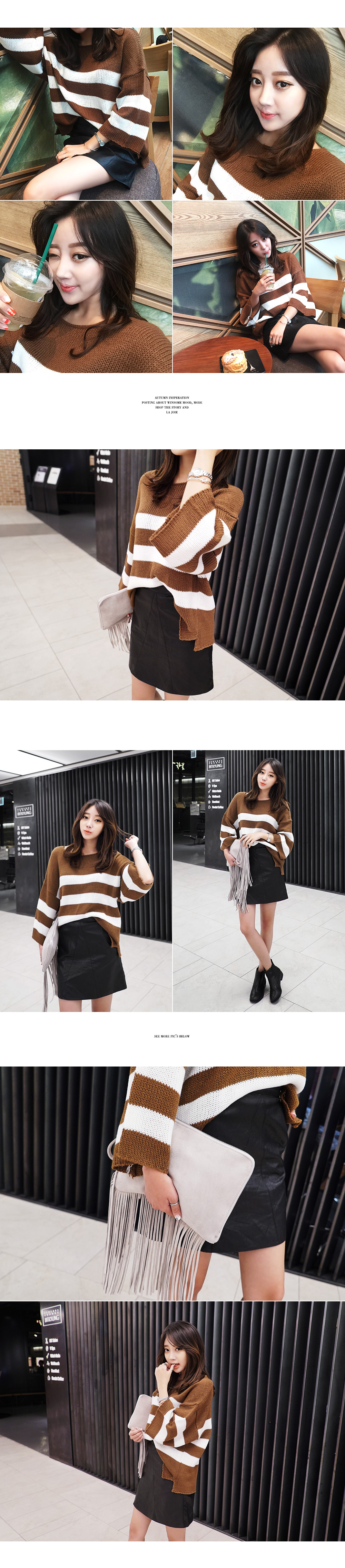 フェイクレザーAラインスカート・全2色 | DHOLIC | 詳細画像8