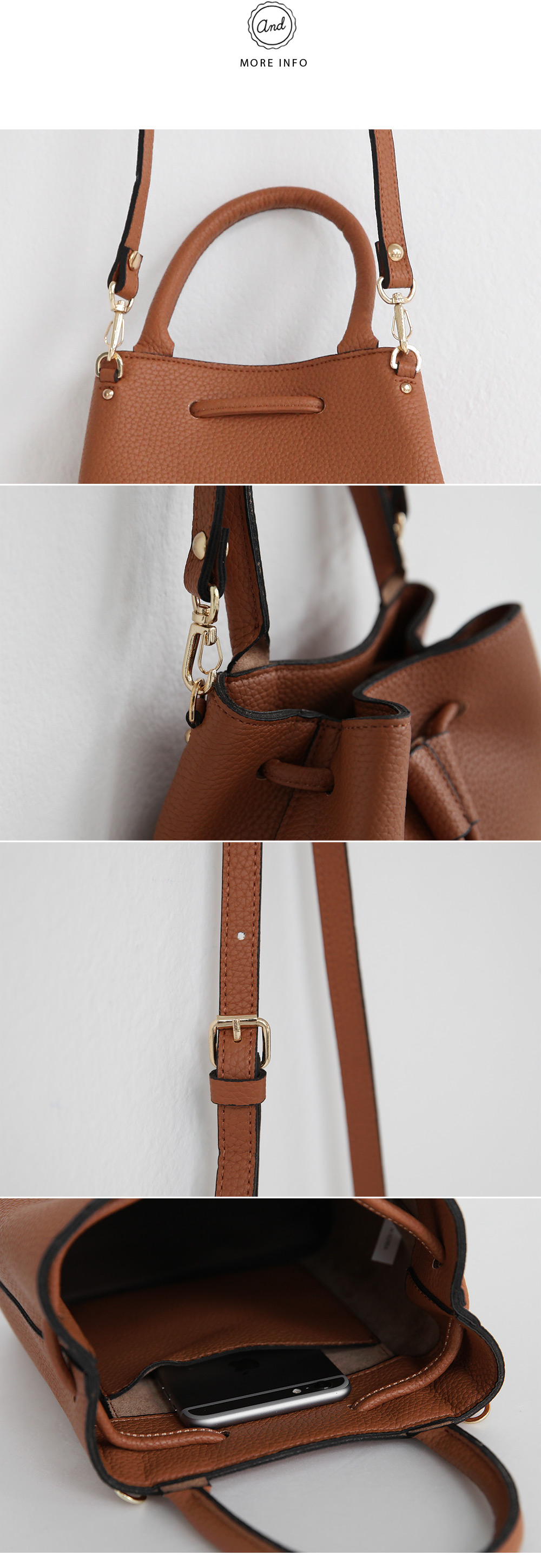 <font color=red><b>**雑誌Seventeen6月/mer4月号/他雑誌掲載多数！**</b></font>フェイクレザー2WAYタッセルポイントバッグ・全6色 | DHOLIC | 詳細画像9