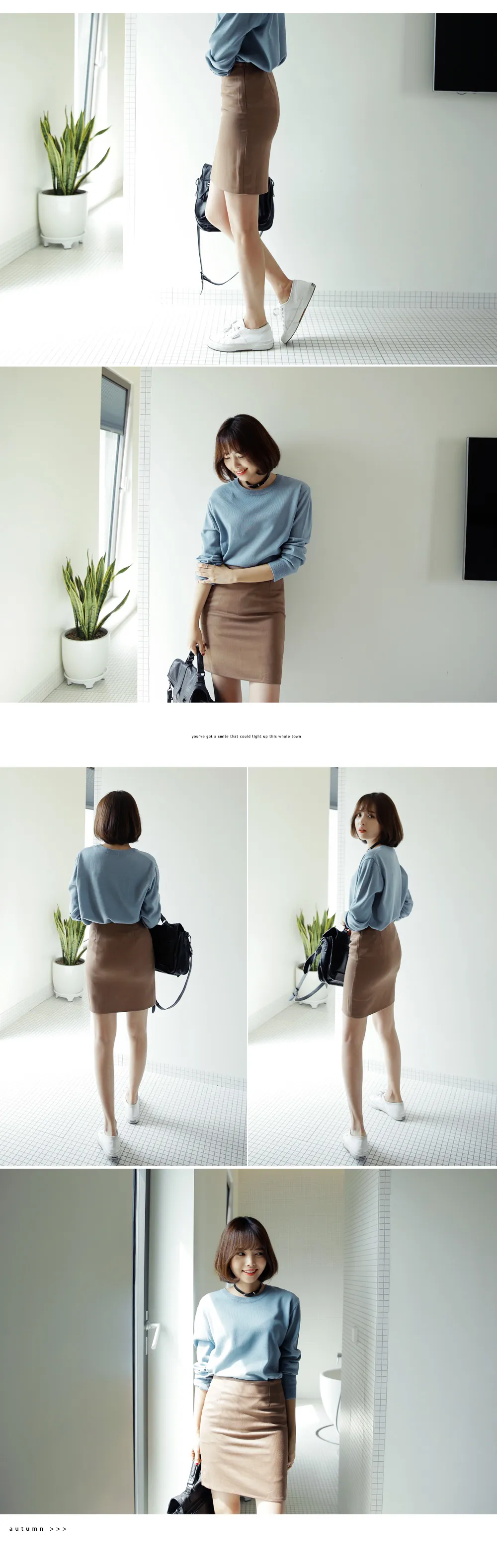 6colorベーシックHラインスカート・全6色 | DHOLIC | 詳細画像3