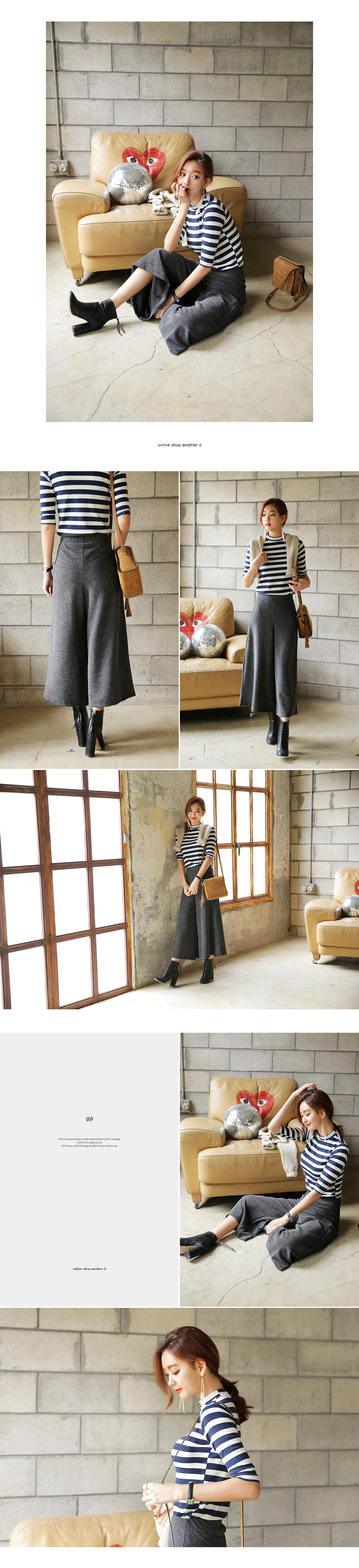 <font color=red><b>●●雑誌andGIRL12月号掲載●●</b></font>イージーワイドパンツ・全3色 | DHOLIC | 詳細画像3