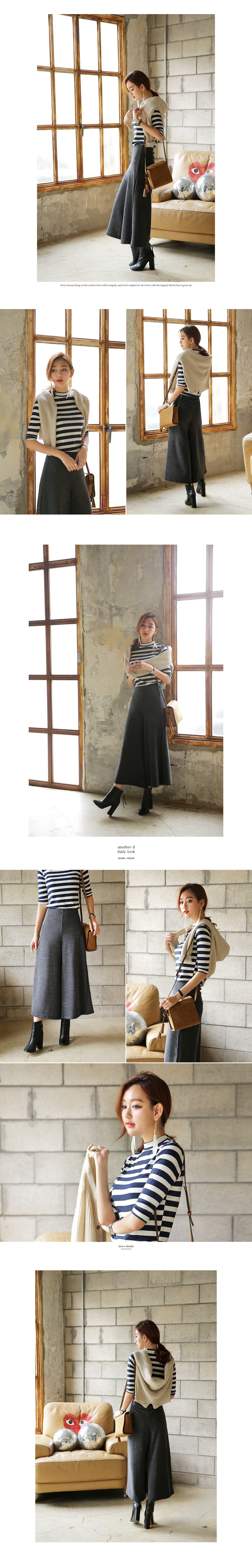 <font color=red><b>●●雑誌andGIRL12月号掲載●●</b></font>イージーワイドパンツ・全3色 | DHOLIC | 詳細画像4