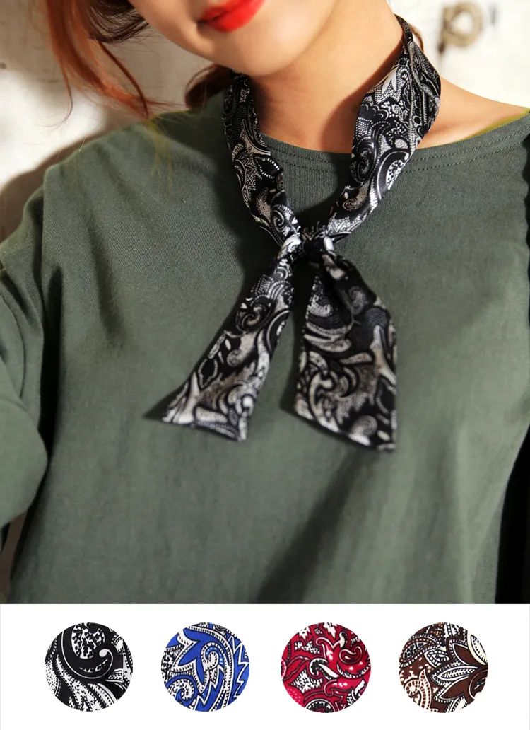 ペイズリー柄2WAYスカーフ・全4色 | DHOLIC | 詳細画像1