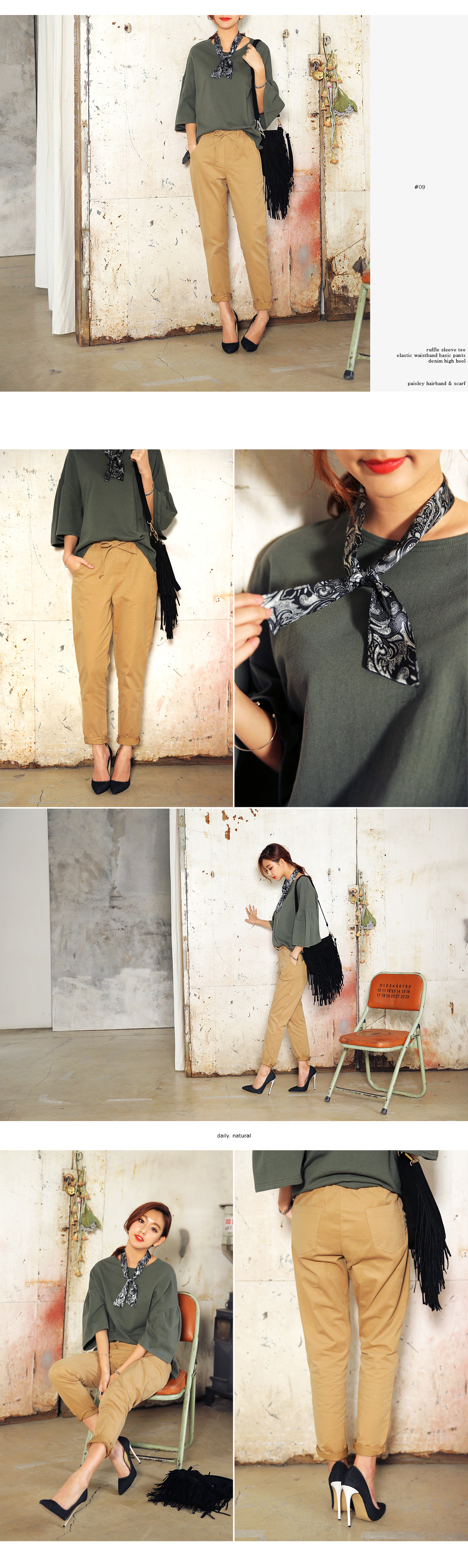 ペイズリー柄2WAYスカーフ・全4色 | DHOLIC | 詳細画像4