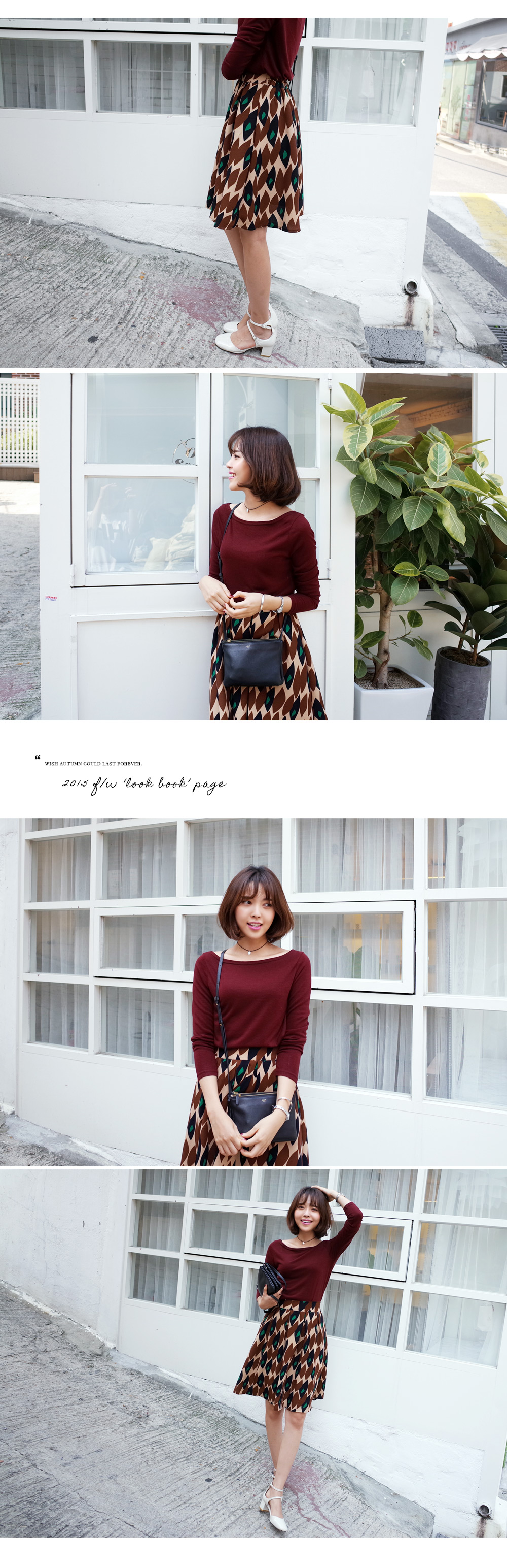 ボートネックベーシックトップス・全4色 | DHOLIC | 詳細画像4