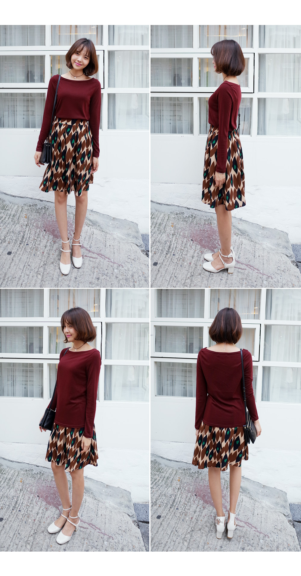 ボートネックベーシックトップス・全4色 | DHOLIC | 詳細画像9