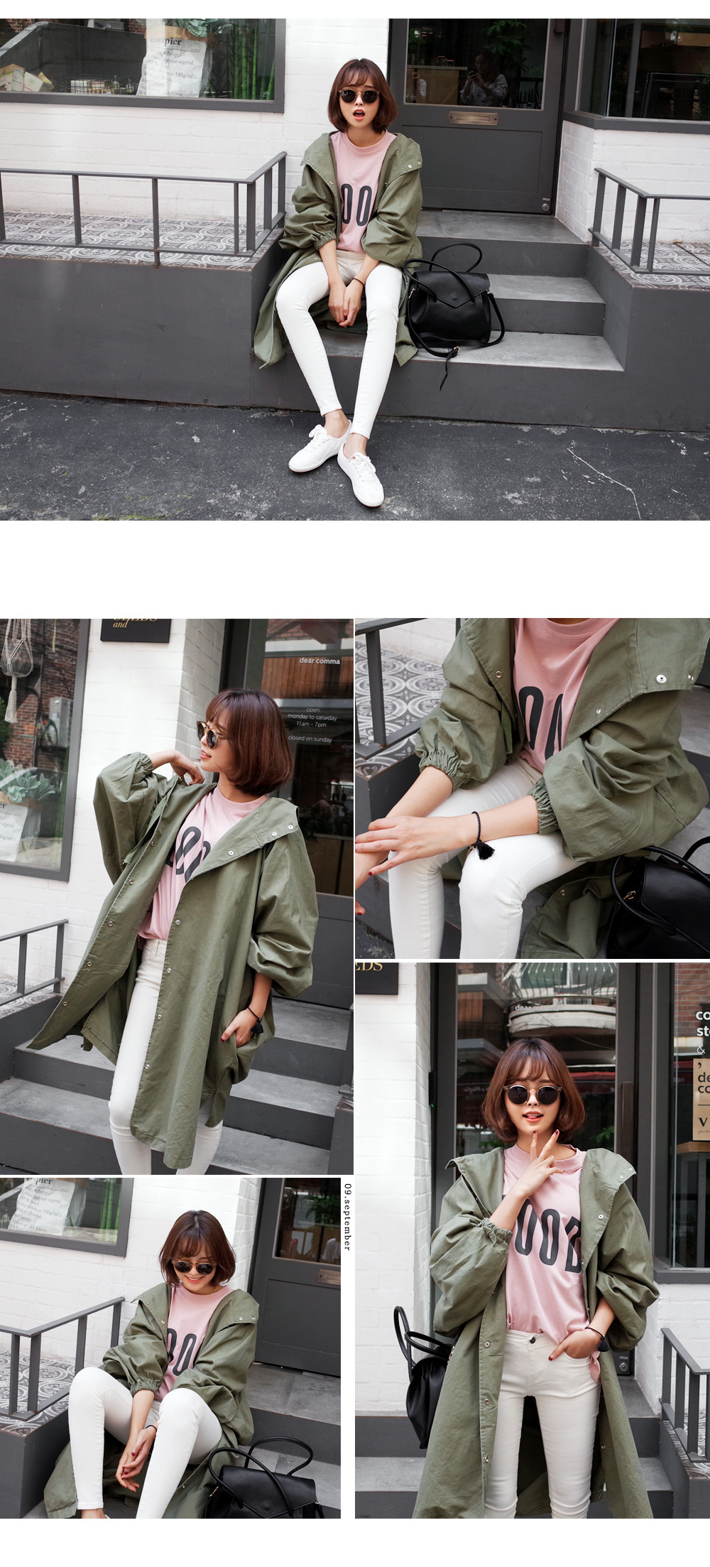 GOODロゴプリント入りオーバーフィットトップス・全4色 | DHOLIC | 詳細画像16