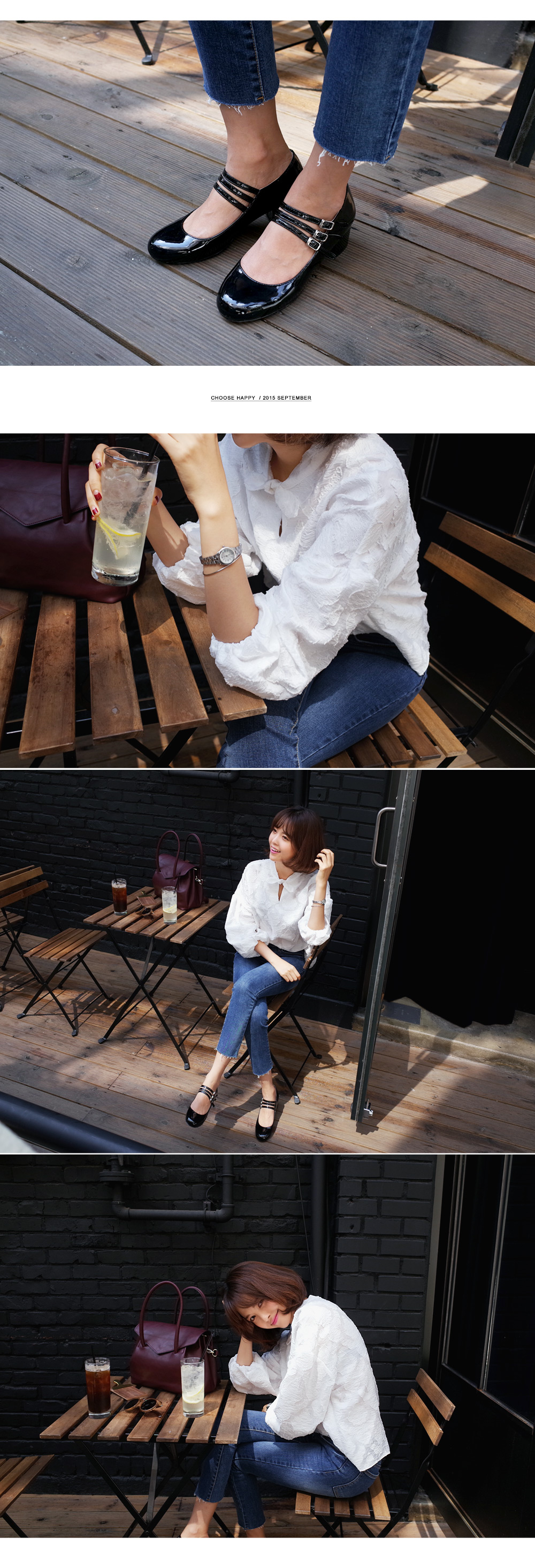 ヘムディテールハーフハイウエストスキニーデニムパンツ・全1色 | DHOLIC | 詳細画像7