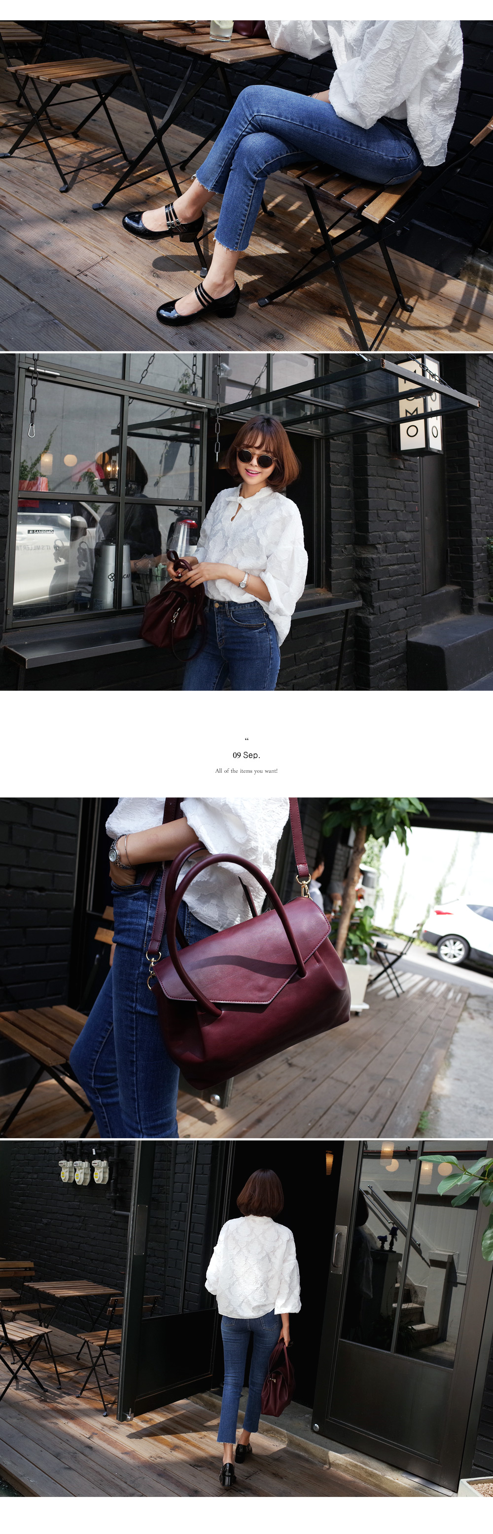 ヘムディテールハーフハイウエストスキニーデニムパンツ・全1色 | DHOLIC | 詳細画像9