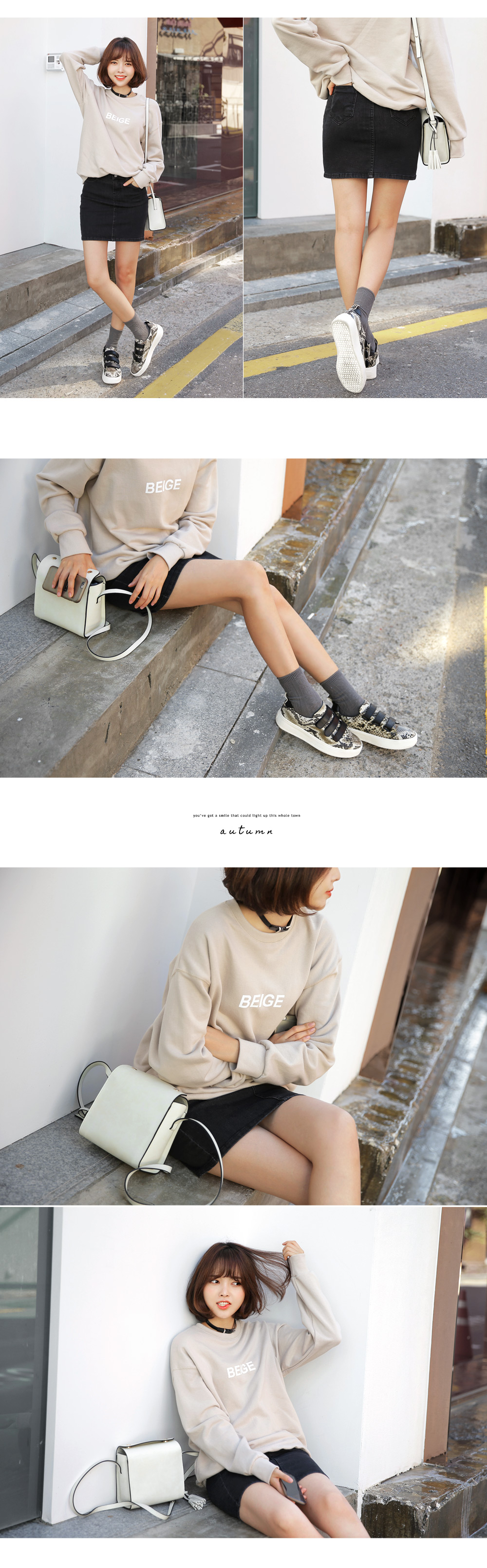 <font color=red><b>**雑誌JELLY1月号/Scawaii!12月号掲載**</b></font>スネークスキンパターンベルクロスニーカー・全2色 | DHOLIC | 詳細画像4