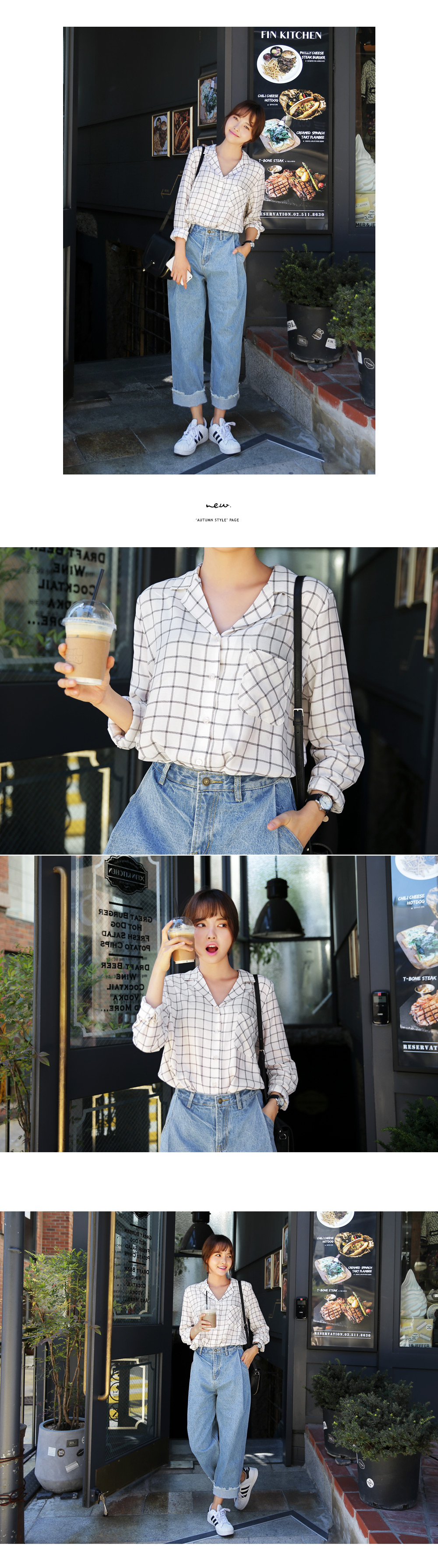 <font color=red><b>**雑誌mer1月号掲載**</b></font>カッティングディテールハイウエストデニムワイドパンツ・全2色 | DHOLIC | 詳細画像2