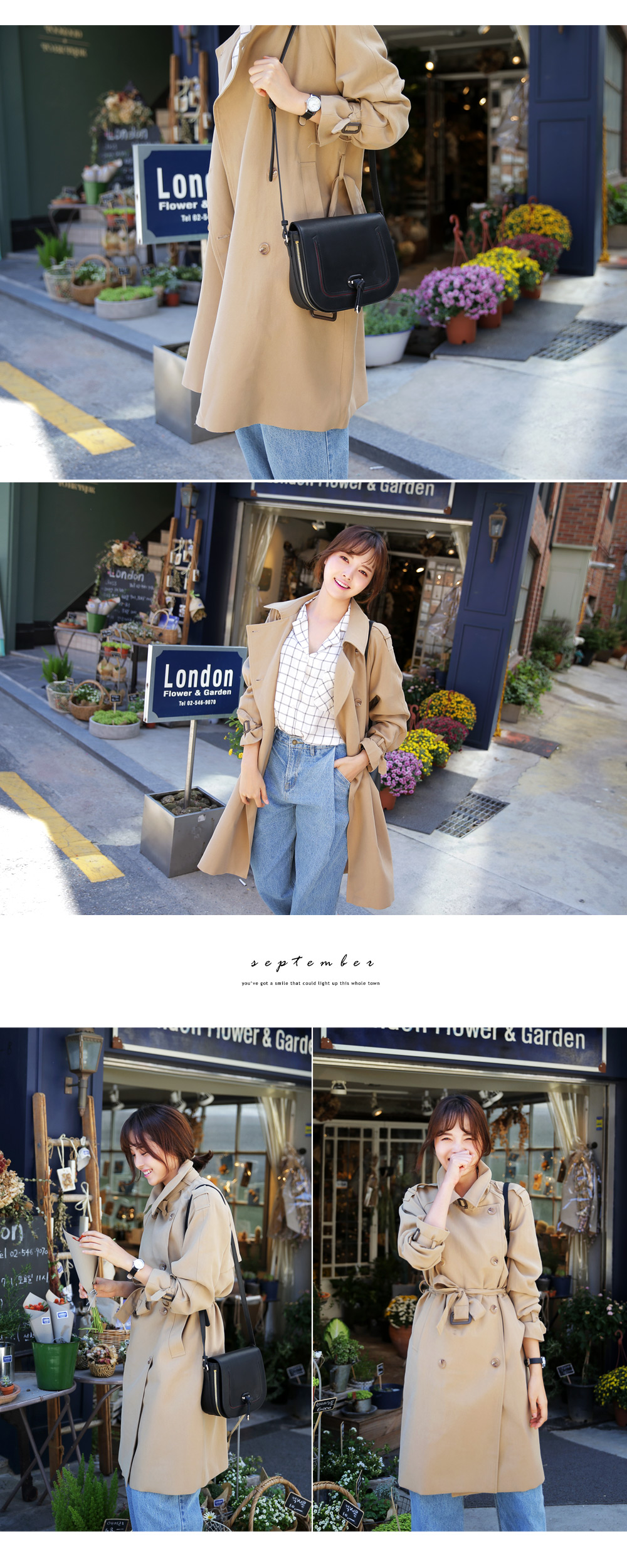 <font color=red><b>**雑誌mer1月号掲載**</b></font>カッティングディテールハイウエストデニムワイドパンツ・全2色 | DHOLIC | 詳細画像6