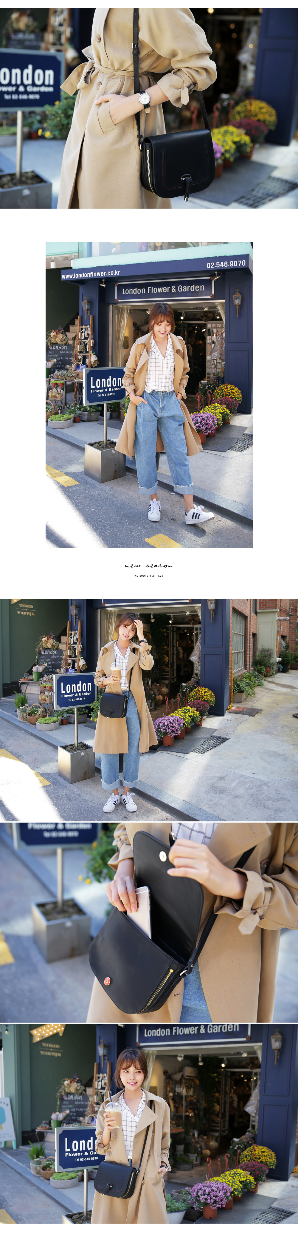 <font color=red><b>**雑誌mer1月号掲載**</b></font>カッティングディテールハイウエストデニムワイドパンツ・全2色 | DHOLIC | 詳細画像7