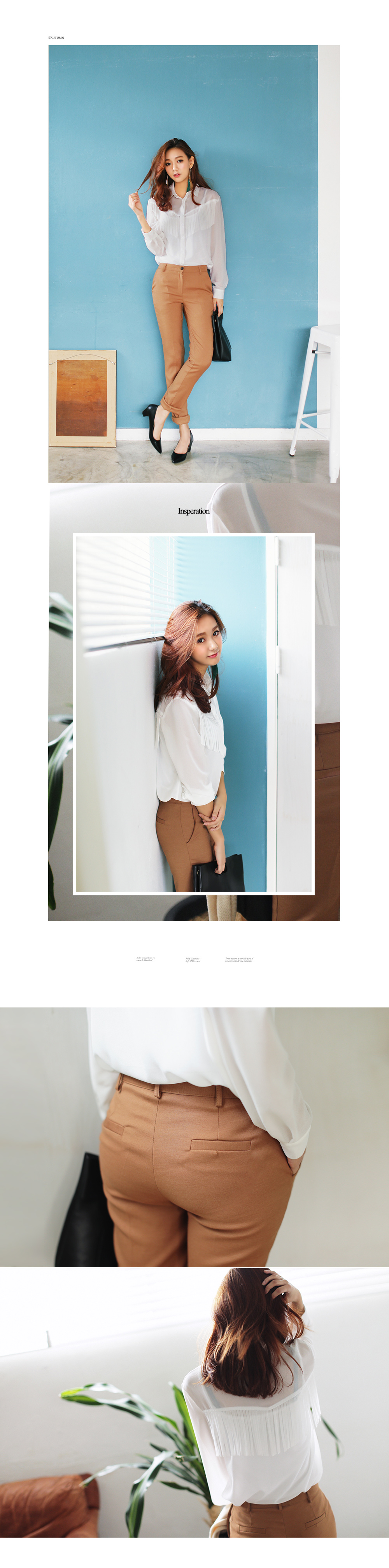 シースルーフリンジブラウス・全2色 | DHOLIC | 詳細画像3