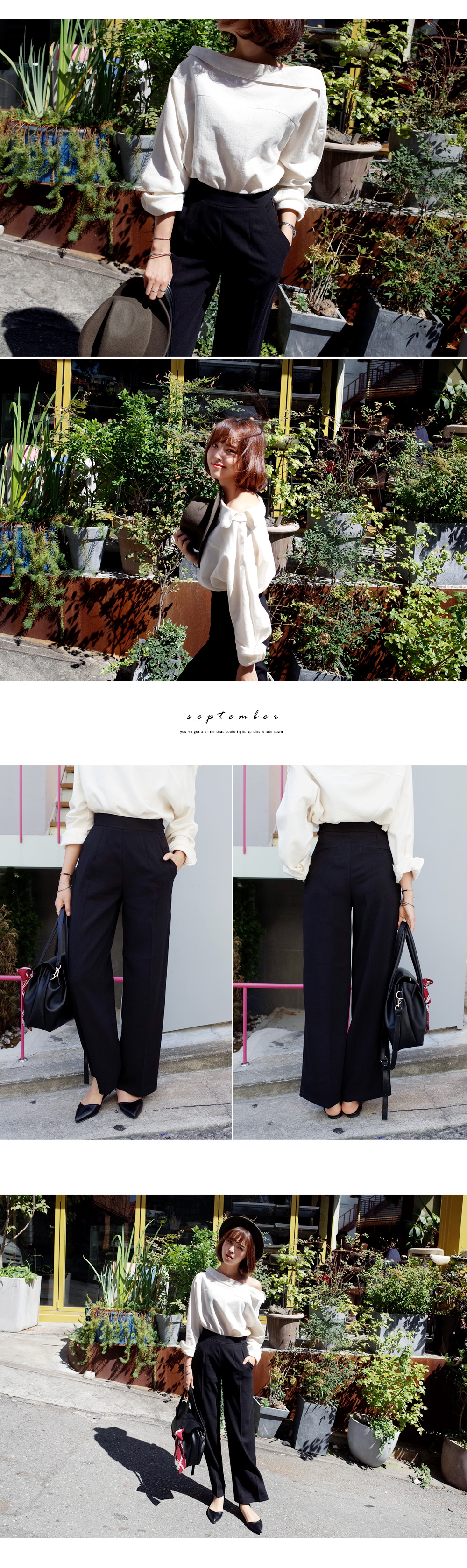 ボートネックゆったりブラウス・全3色 | DHOLIC | 詳細画像2