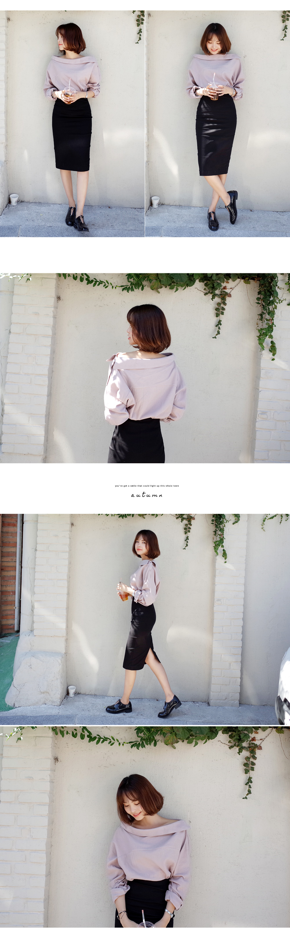 ボートネックゆったりブラウス・全3色 | DHOLIC | 詳細画像8