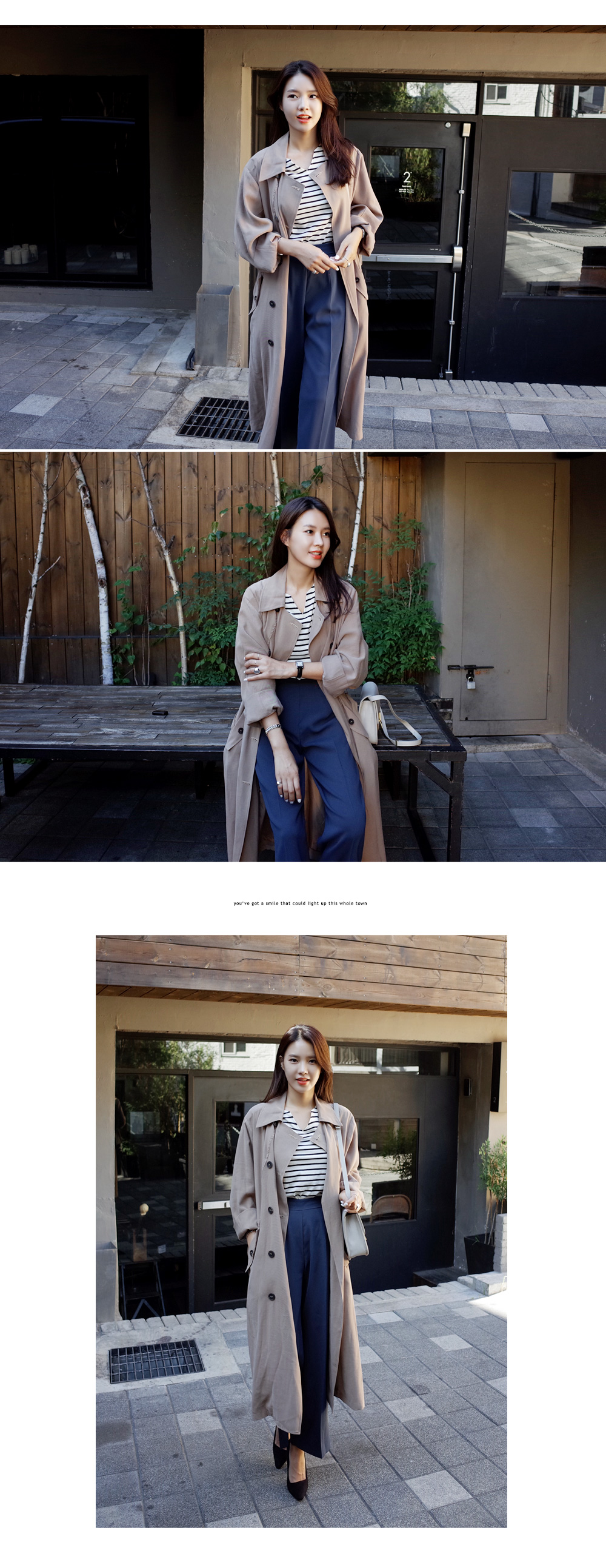 <font color=red><b>**雑誌mina3月号/mer2月号/andGIRL12月号掲載**</b></font>センタープレスハイウエストワイドパンツ・全3色 | DHOLIC | 詳細画像11