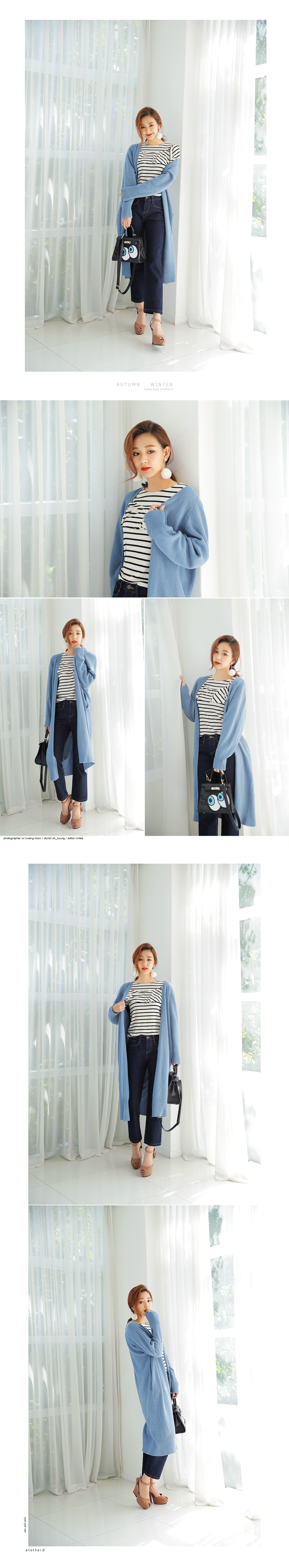 バスト&スリーブフリルディテールボーダーカットソー・全3色 | DHOLIC | 詳細画像6