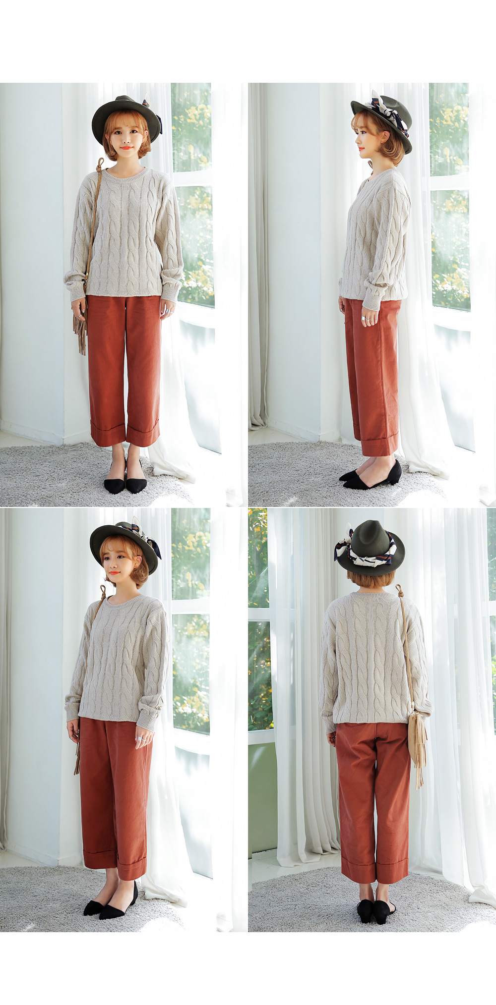 10colorツイストケーブルニット・全10色 | DHOLIC | 詳細画像11