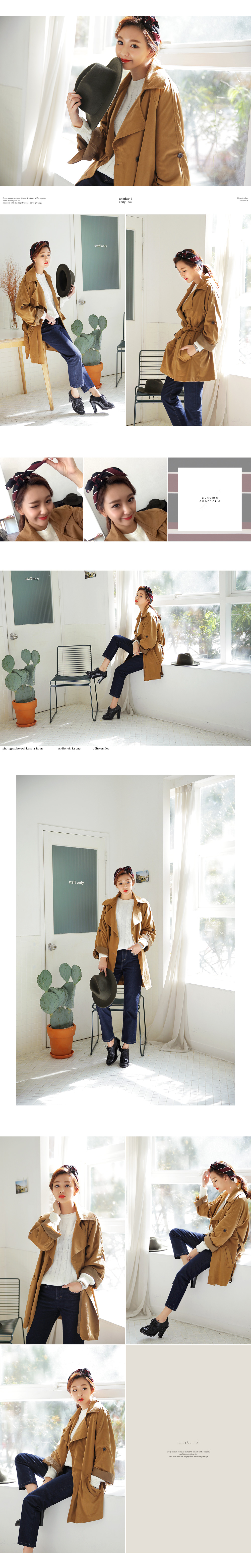 ドット&ボーダー2デザインパターンスクエアスカーフ・全5色 | DHOLIC | 詳細画像8