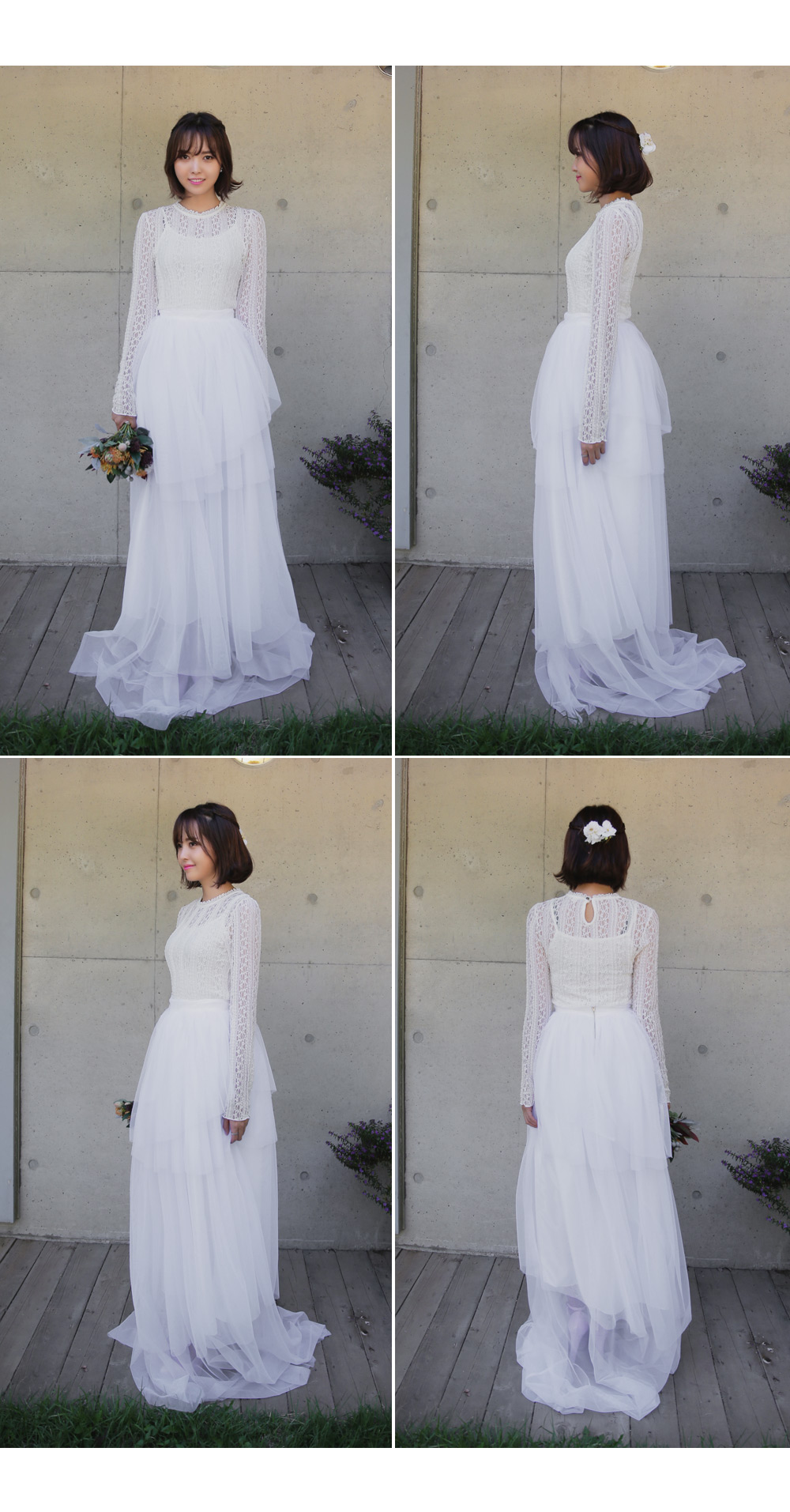 ロングテールマキシチュールスカート・全1色 | DHOLIC | 詳細画像11