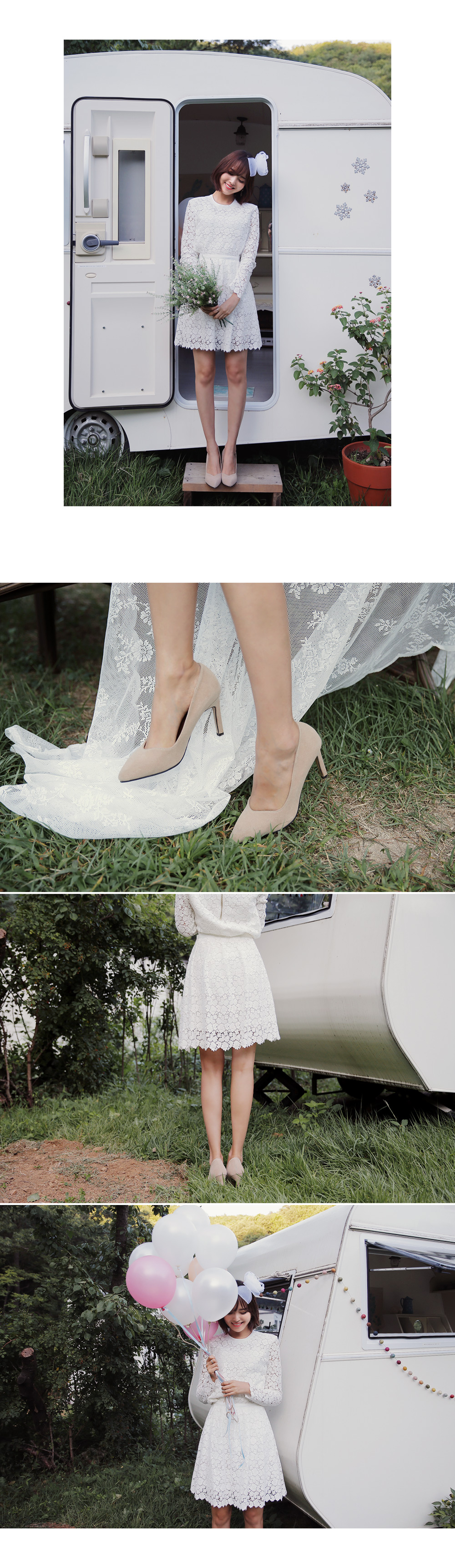 フェイクスエードベーシックヒールシューズ・全3色 | DHOLIC | 詳細画像8