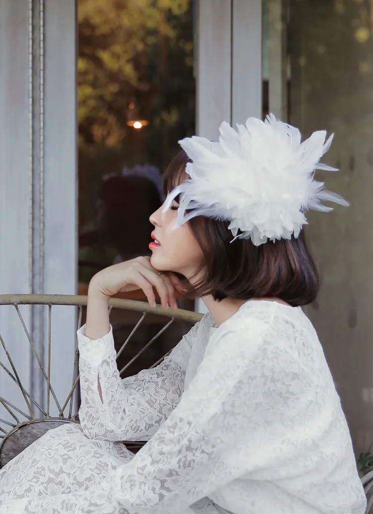 大ぶりフェザーモチーフピン・全1色 | DHOLIC | 詳細画像1