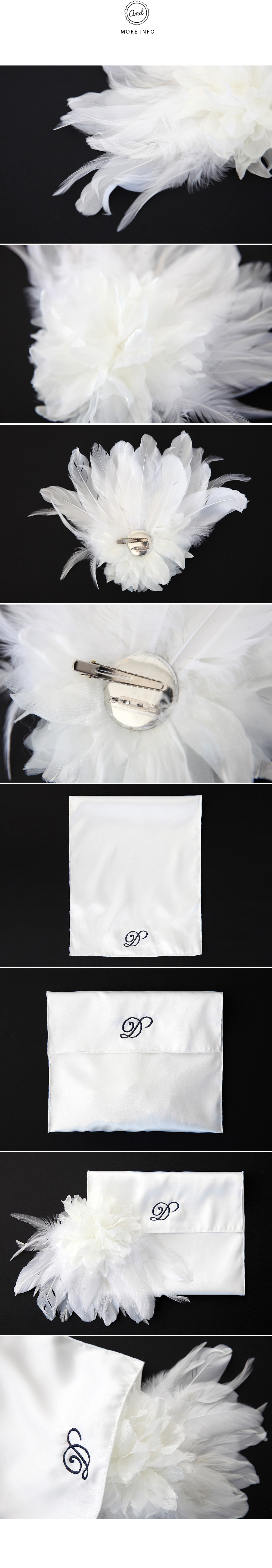 大ぶりフェザーモチーフピン・全1色 | DHOLIC | 詳細画像9