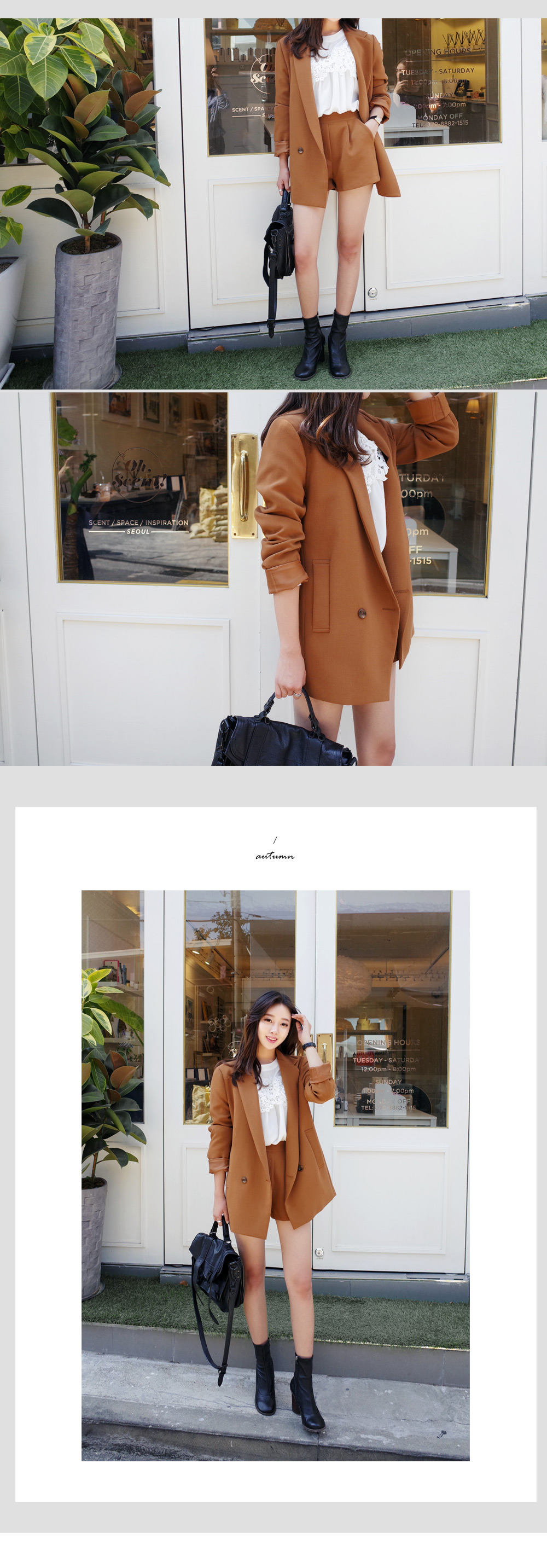 フラワーレースディテールクラシカルブラウス・全2色 | DHOLIC | 詳細画像7